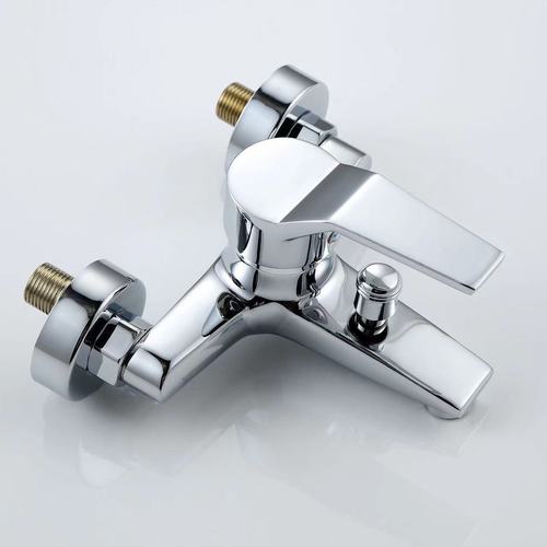 Estee triple bathtub shower faucet hot and cold water mixing valve into the wall concealed shower head lifting set faucet