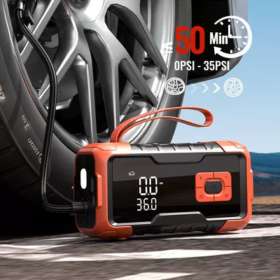 Car Air Pump, Emergency Jump: Hava nasosu