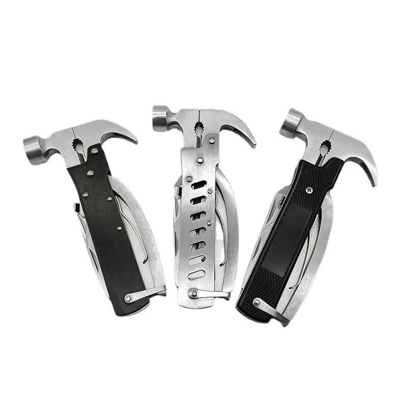 Многофункциональный молоток с когтями, мини-многоцелевой молоток, многофункциональный автомобильный защитный молоток, инструмент для выживания на открытом воздухе в кемпинге