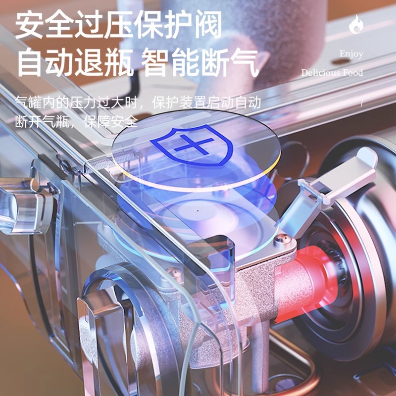 ポータブルカード磁気屋外カード式炉野外コンロ調理器具ガスコンロ鍋ガスタンク炉ガスコンロセット