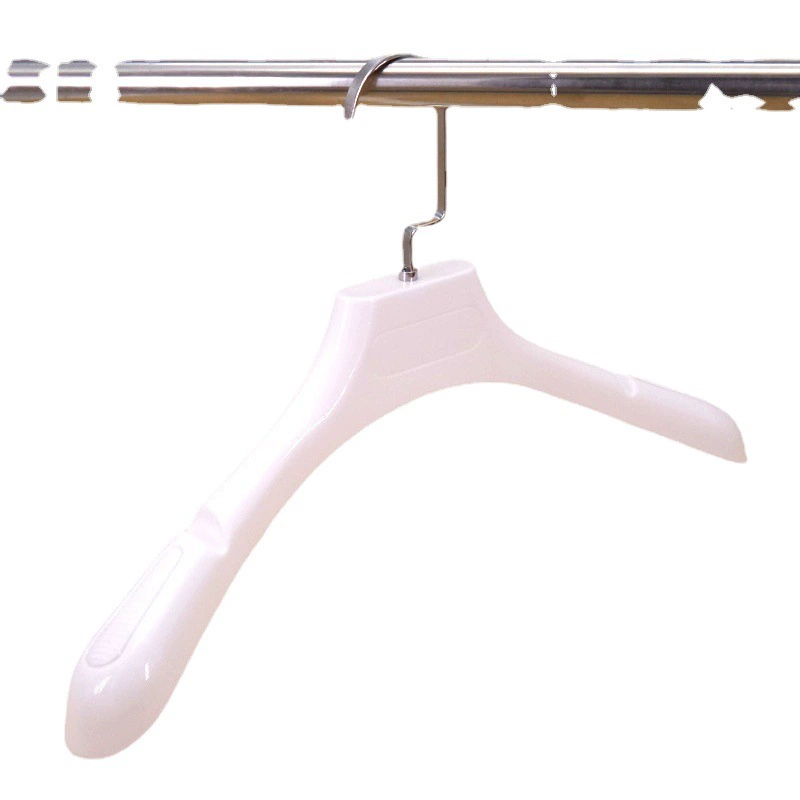 Нескользящая пластиковая вешалка Белая прозрачная экономичная вешалка для одежды для взрослых вешалка для одежды оптом вешалка для брюк зажим для брюк
