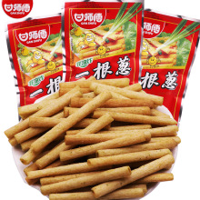 甘师傅一根葱18g*20袋8090后怀旧葱香味休闲食品膨化薯条零食小吃