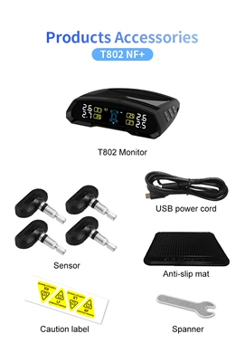 Tire pressure monitoring system Smart Wireless Tire - upgraded-version-with-built-in-sensor-nf