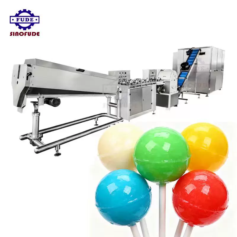 全自动冲模棒棒糖生产线高效成型食品机械支持产量定制