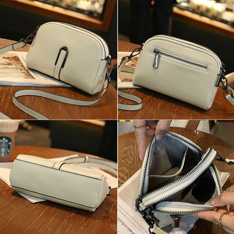 Women's Crossbody Shoulder Bag In Genuine Leather Versatile_voghion.com