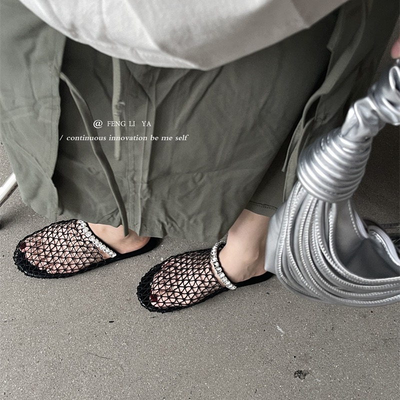 Summer universal casual woven mesh breathable comfortable…