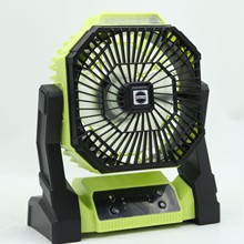 跨境专供2025款显示屏充电风扇灯帐篷露营风扇便携式户外风扇