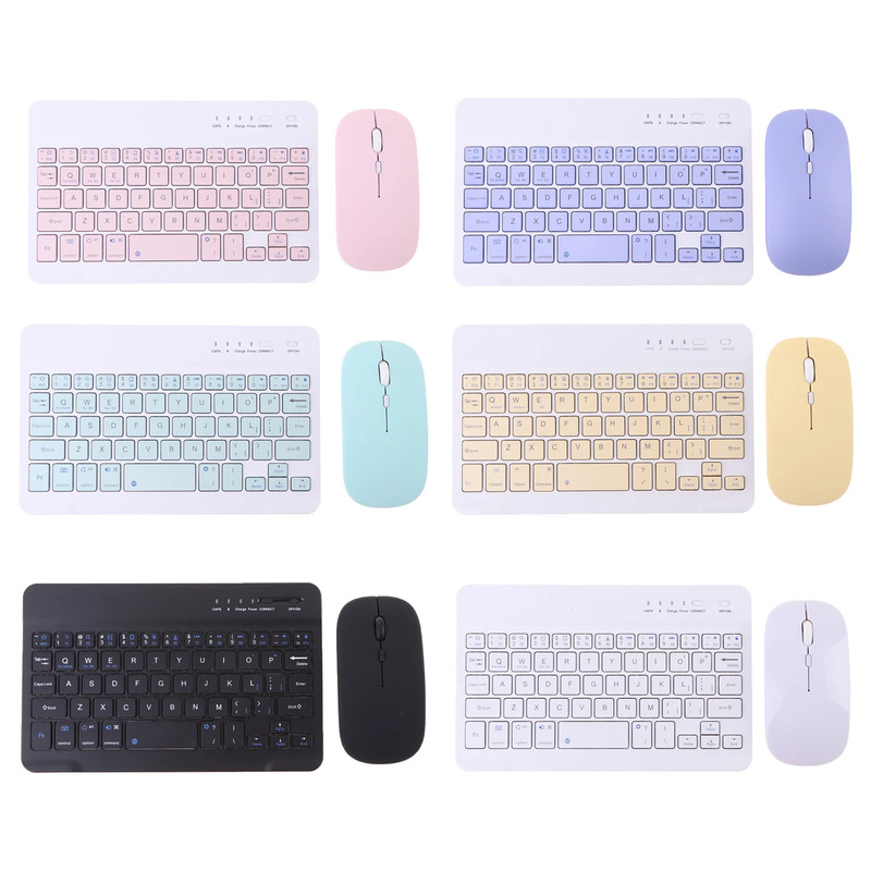 Bluetooth キーボードは、Apple Huawei 携帯電話タブレットワイヤレスサイレントマジックコントロール iPad キーボードとマウスセットに適しています|undefined