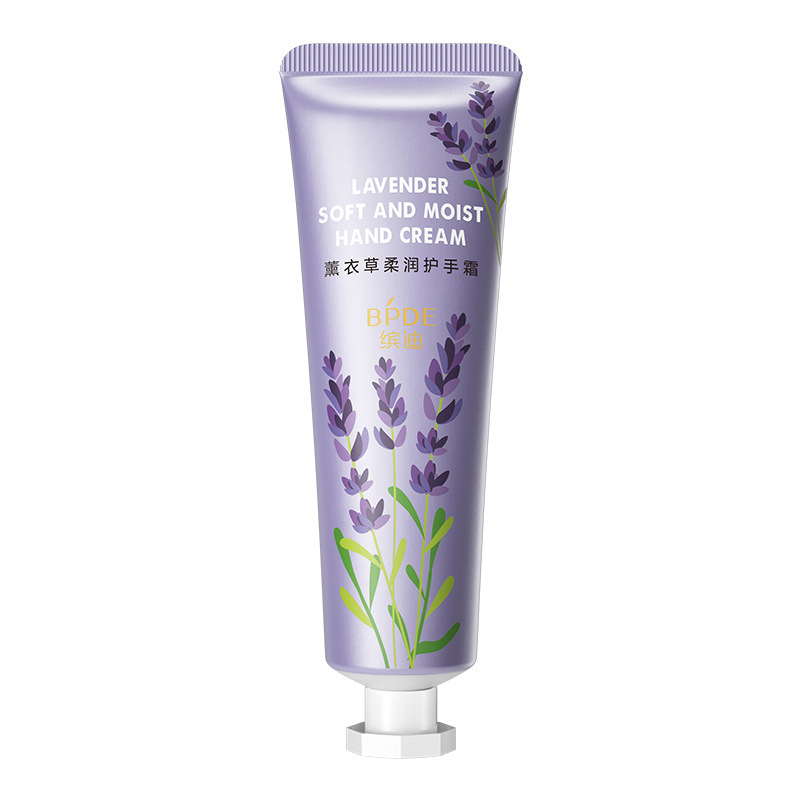 Biandi, crema de manos de helado de vainilla, hidratante, anti-sequeo, crema de manos para la piel de otoño y invierno, pequeño valor facial.