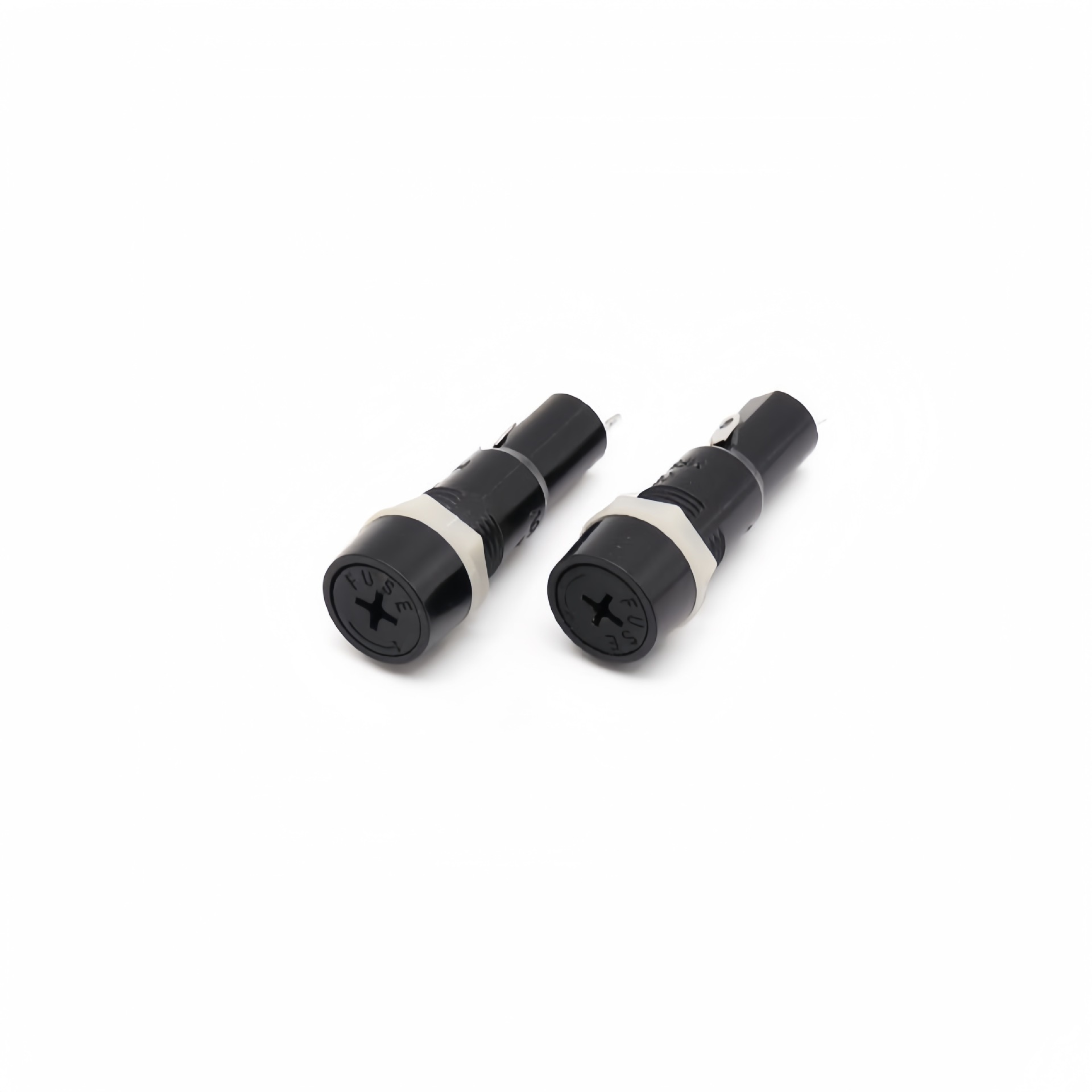 供应MF-527保险丝座一字十字5*20螺旋式保险丝座 保险丝管