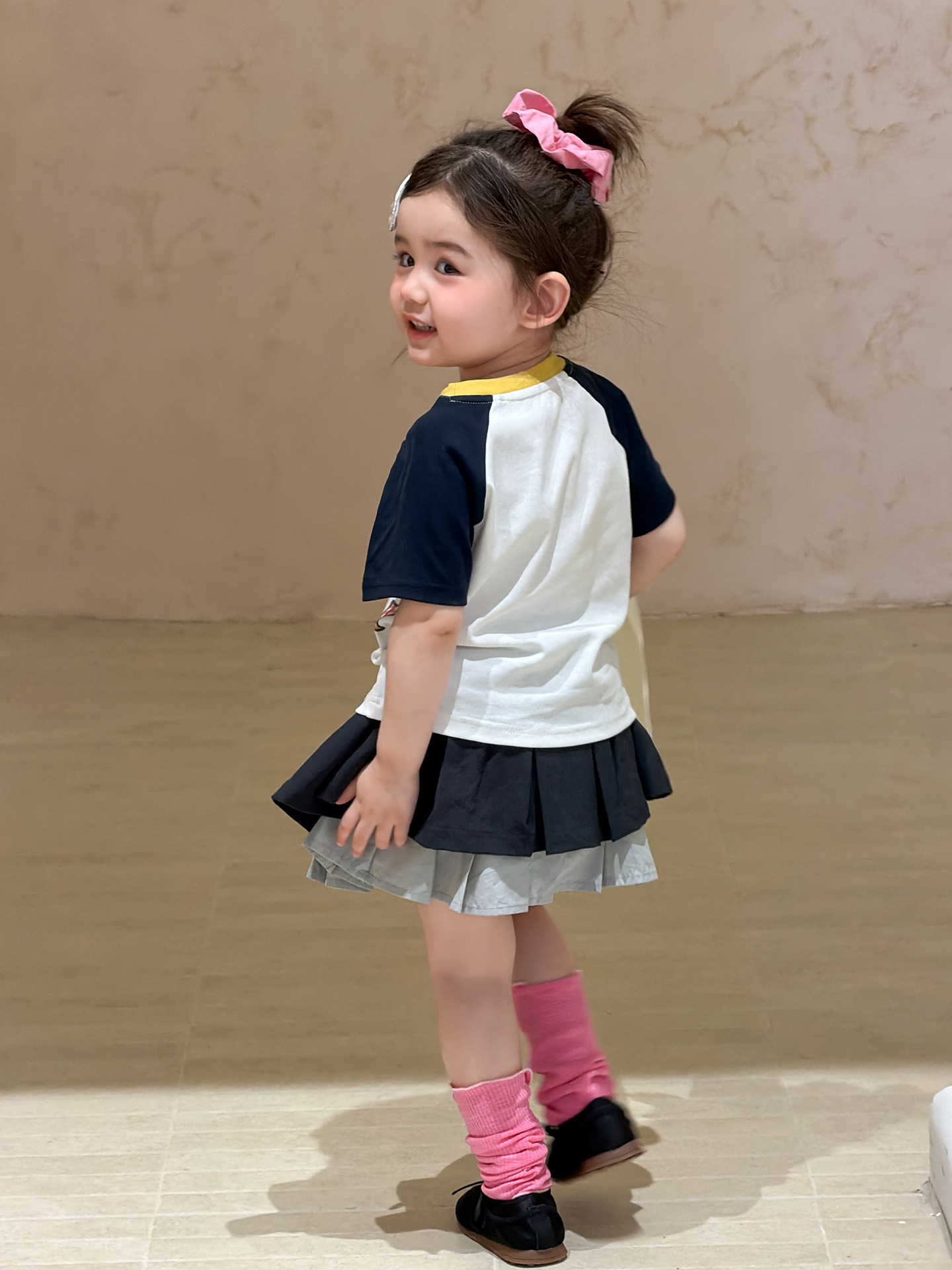 Sugar Pear ropa infantil de niñas falda corta verano delgado 2026 aire extranjero para niños 100 pastel falda de bebé