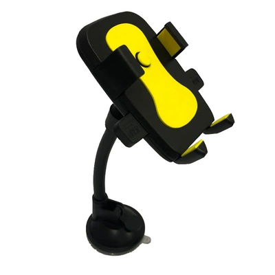 Car phone holder with Flexible Tube, Automatic Locking