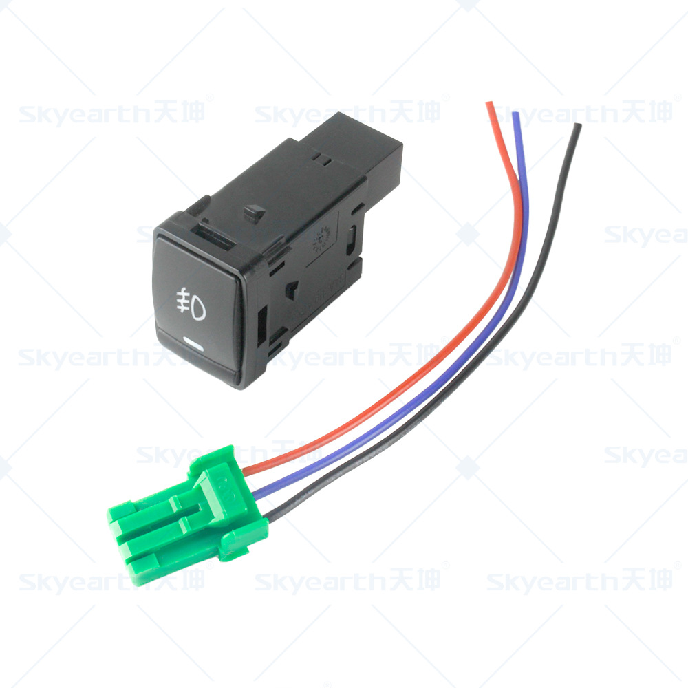 Interruptor Nissan aplicable Nissan Sunshine Sylphy Qashqai Interruptor de luz antiniebla para automóvil Interruptor modificado