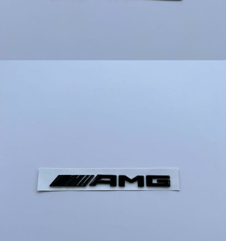 Mercedes-Benz E300L rear emblem, E260L emblem, E200L lettering modification, E-Class black rear emblem sticker, standing emblem