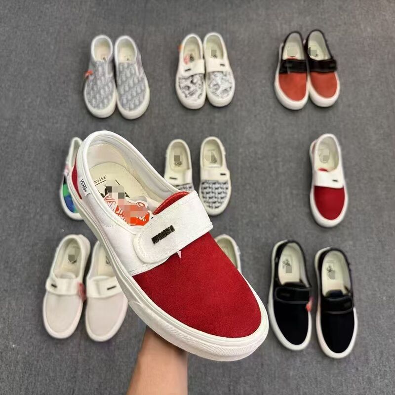 Trendy Brand 2025 New Slip-On Lazy Shoes Canvas Shoes Korean Style Ins Velcro Canvas Shoes Student Skateboard Shoes for Men Trendy Brand 2025 New Slip-On Lazy Shoes Canvas Shoes Korean Style Ins Velcro Canvas Shoes Student Skateboard Shoes for Men