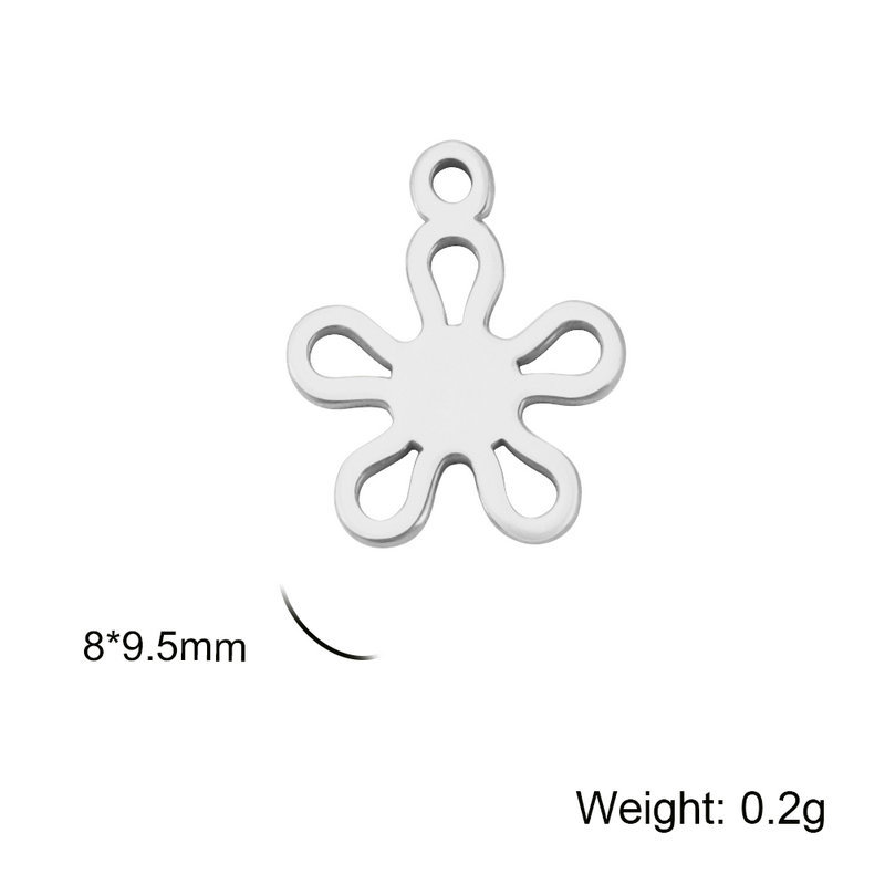 Flower-shaped, steel