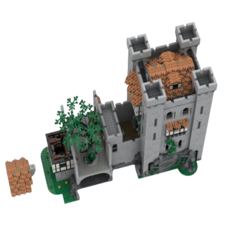 Castle Building Blocks Educational Model Construction Toy_voghion.com