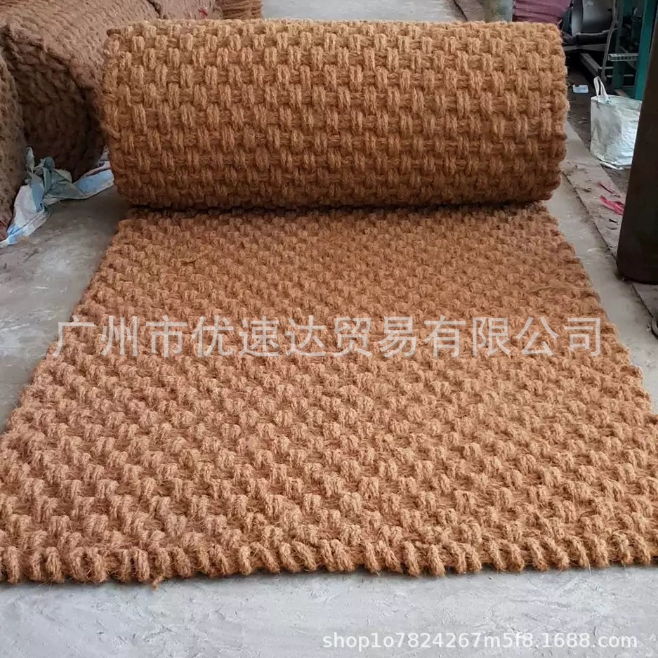 Кокосовая пальма войлочная кокосовая пальма синий кокосовый коричневый ковер садовый противоскользящие коврик кокосовая пальма коврик кокосовая пальма коврик для наружных снежных ног