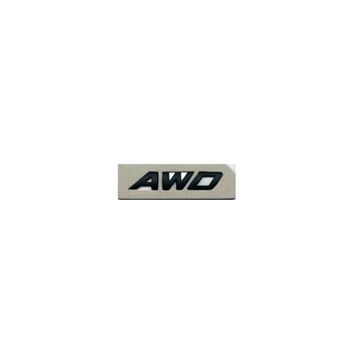 Car logo, rear emblem, SEAL rear emblem - matte-black-replacement-awd-logo-seal