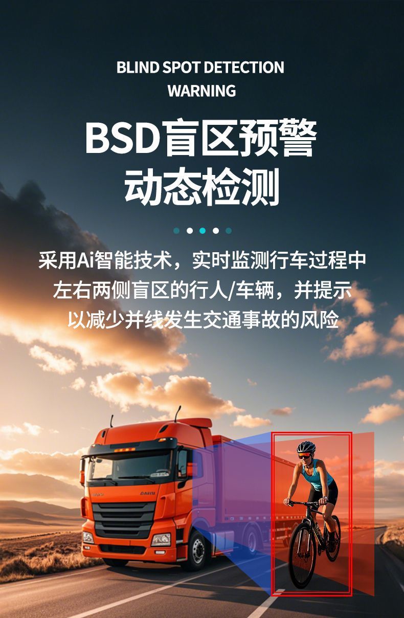 Truck dashcam with 6-channel display, 4G remote monitoring, high-definition in-car reversing camera all-in-one device wholesale