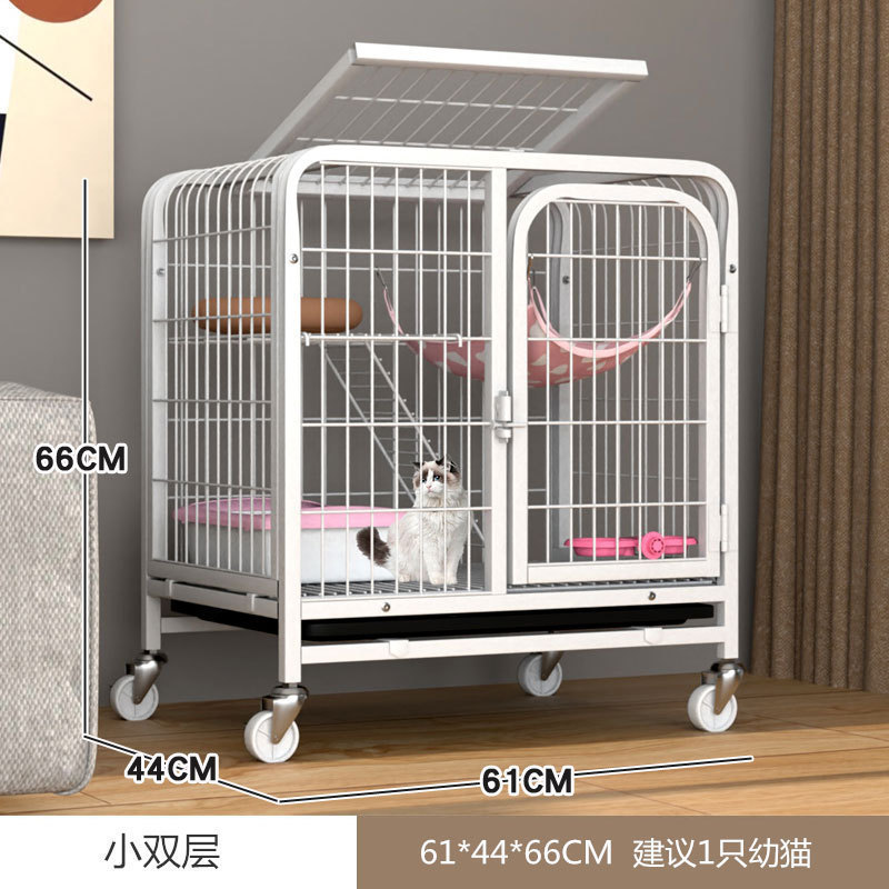흰색 62*44*66cm 작은 더블 레이어