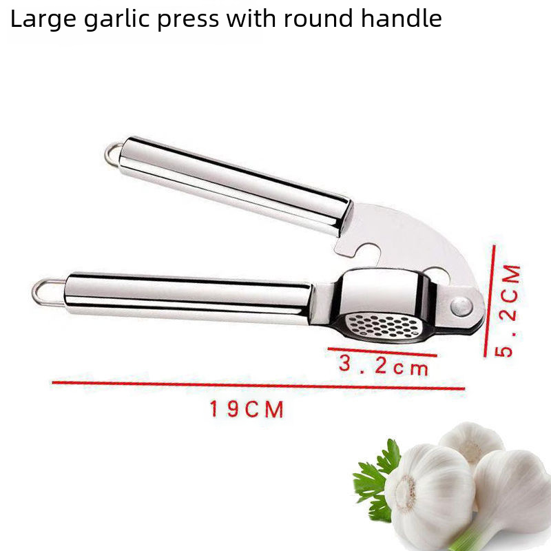 The garlic mashing magic device, household garlic squeezer, large garlic press, kitchen supplies, garlic pounder, manual garlic paste maker, garlic mud device