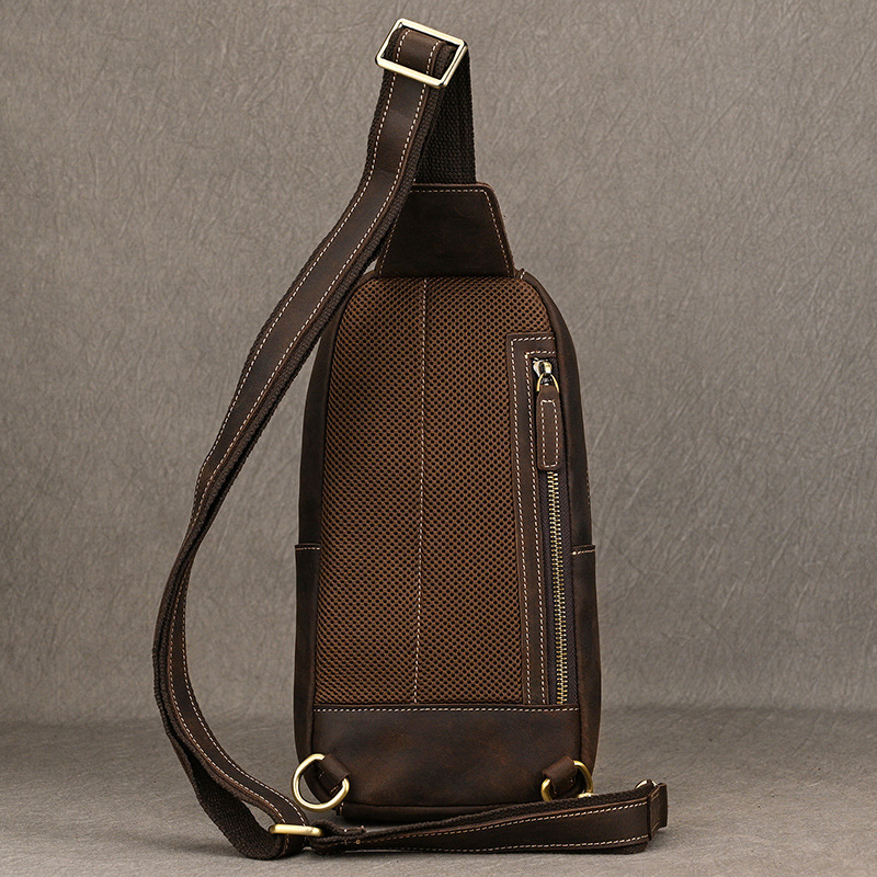 Bauletto in pelle di cavallo pazzo per uomo casual, borsa a tracolla semplice in pelle di mucca con croce diagonale, borsa da viaggio all'aperto_voghion.com