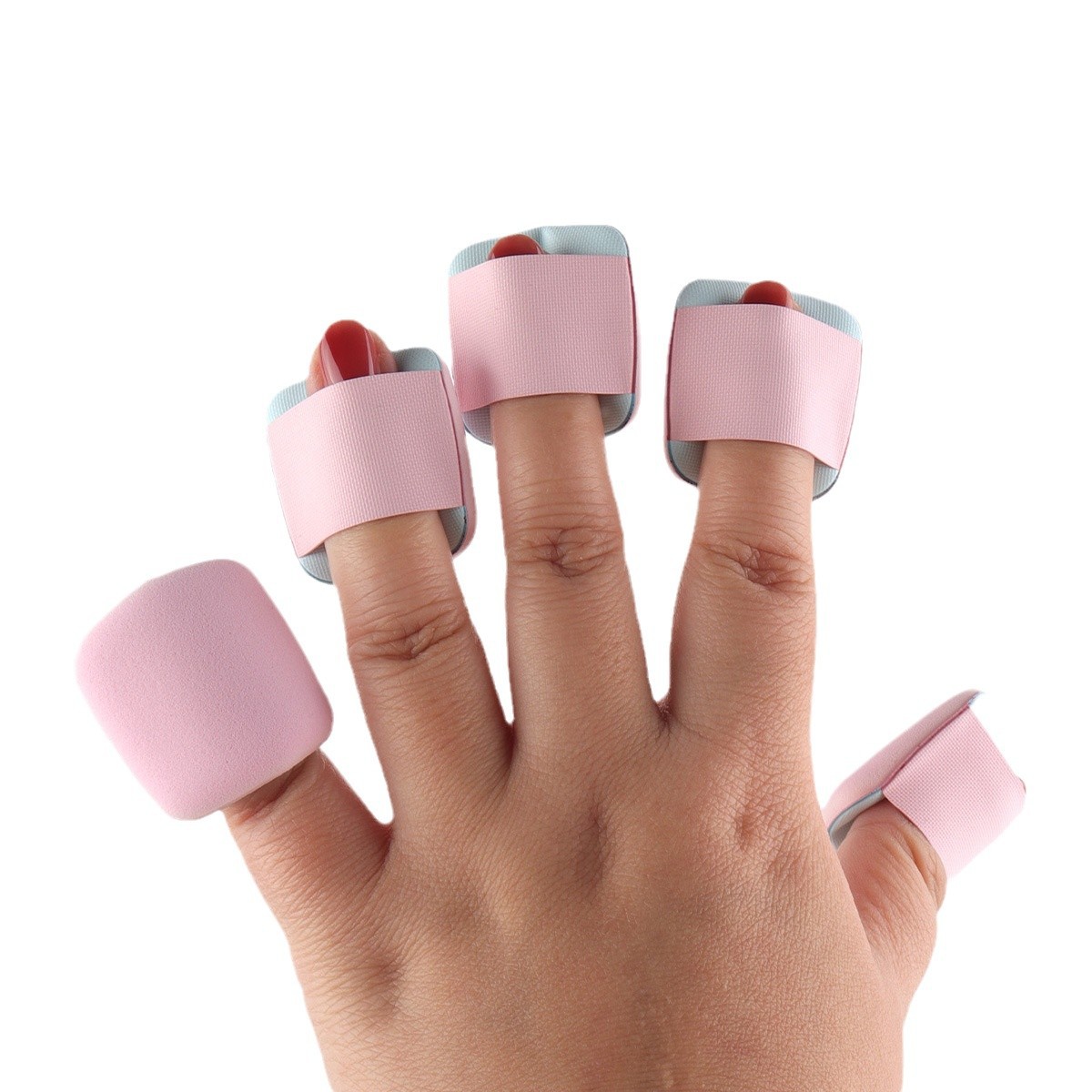 Mini cojín de aire cuadrado detalles de maquillaje manejo artefactos de dedo polvo al por mayor Xiyinshein / temu una generación