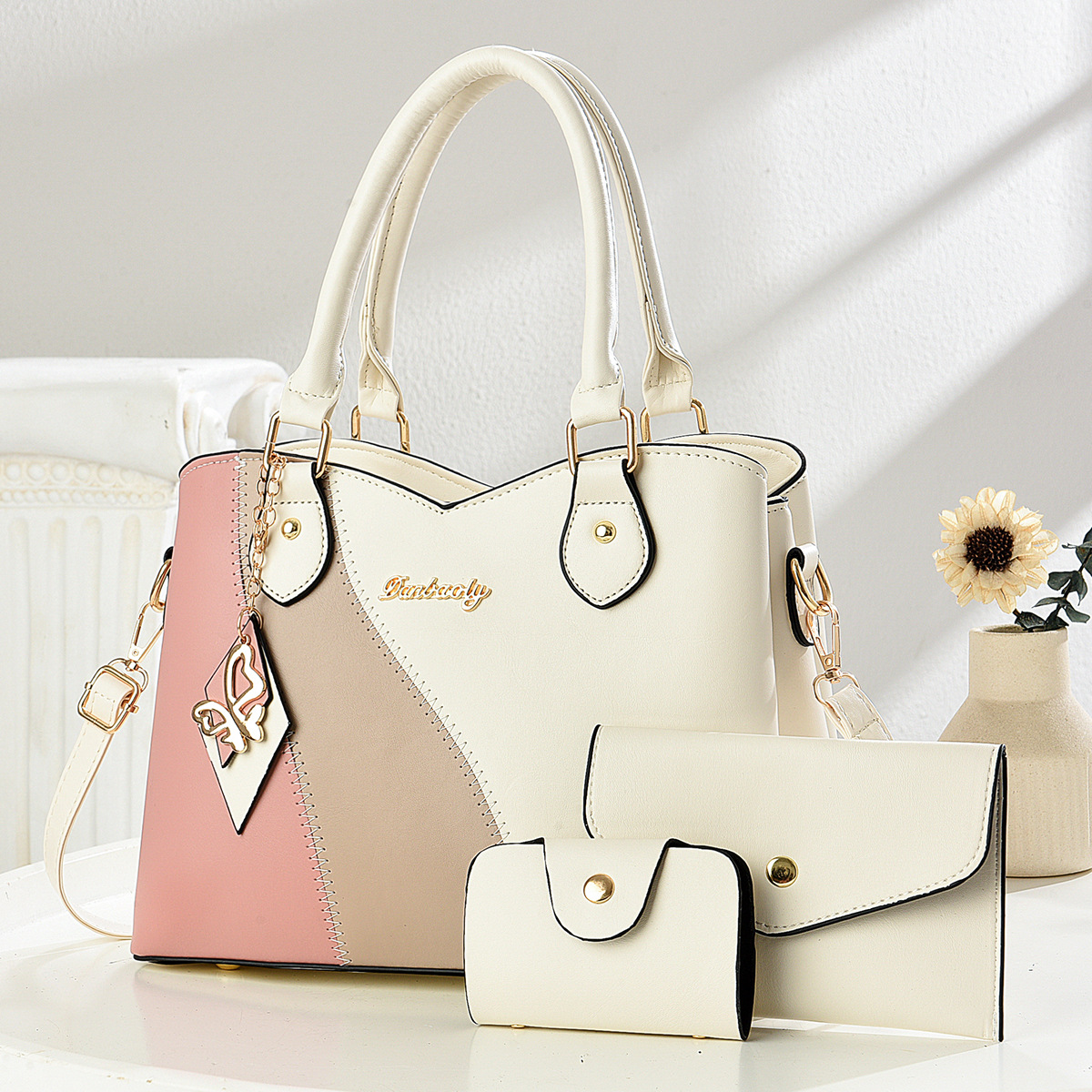 Bolso de Hombro y Mano para Mujer de PU, Gran Capacidad, para Viajes y Ocio image 1