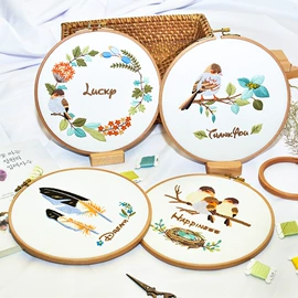 布艺绣品;木质工艺品;线类