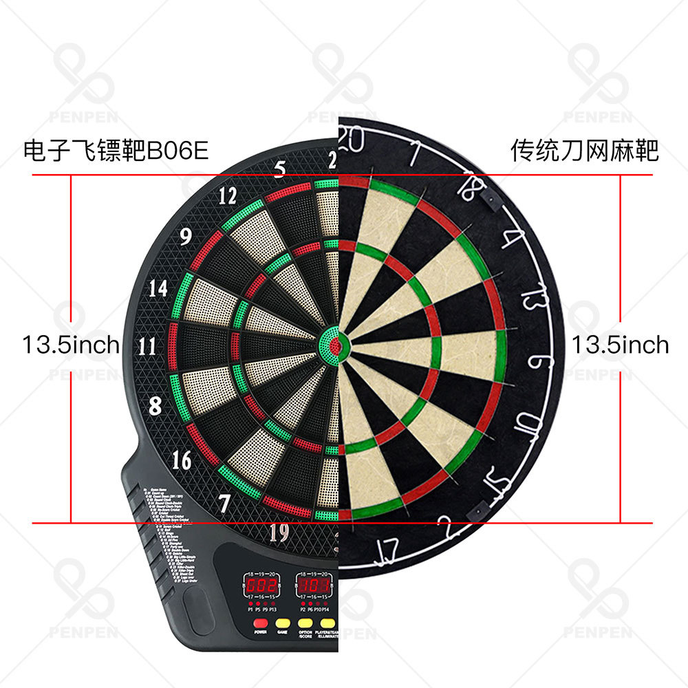 PENPEN Eyector Punturación automática Dardo electrónico suave Dardo objetivo Dardo de seguridad Juego transfronterizo B06E