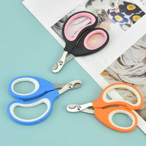 Pet cat nail scissors, nail clippers, cat nail clippers, cross-border pet and dog supplies wholesale, beauty care scissors