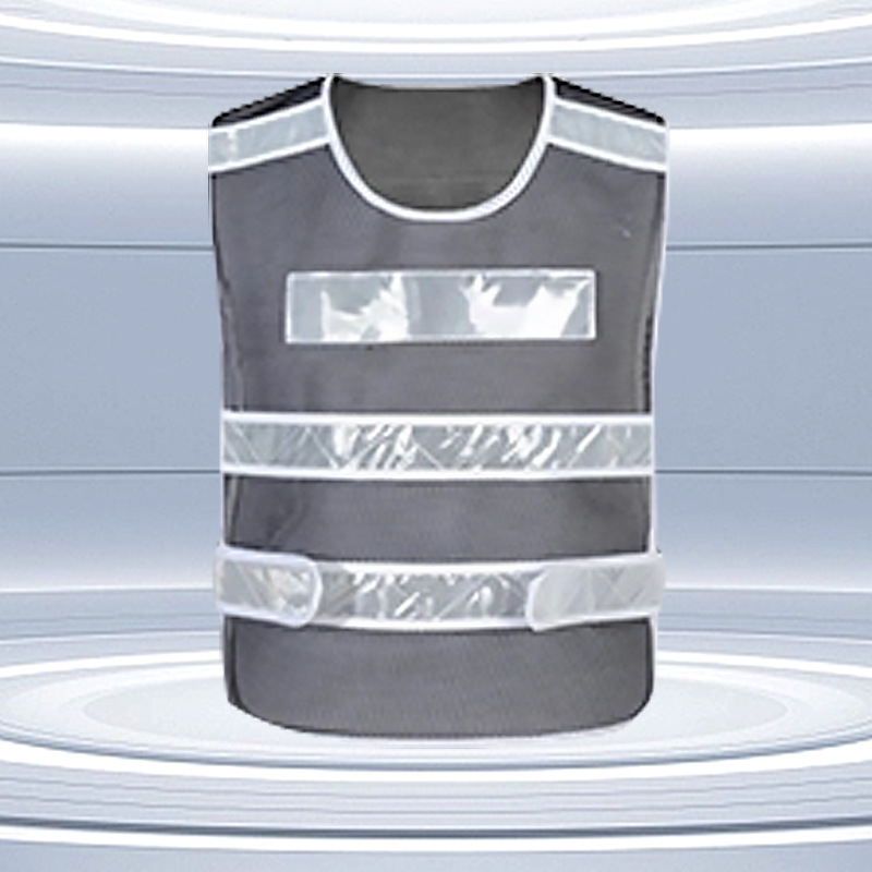 원피스-블랙 * 강조 반사 스트립 * 안전 조끼 * 고객 서비스에 문의