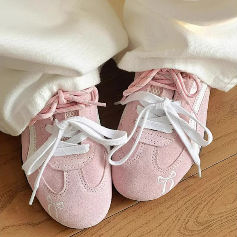红色德训鞋女2025新款秋季百搭运动休闲鞋复古赛车鞋软底阿甘鞋子|undefined