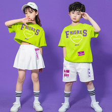 六一演出服小学生运动会糖果色班服儿童街舞幼儿园啦啦队表演套装