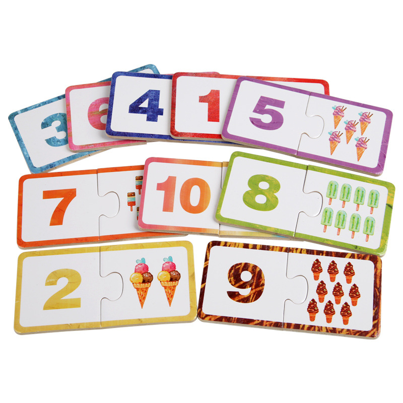 Juguetes educativos divertidos para niños, ayudas didácticas del arco iris de madera, ayudas didácticas Montessori, juguetes cognitivos para la iluminación infantil, juegos digitales image 6
