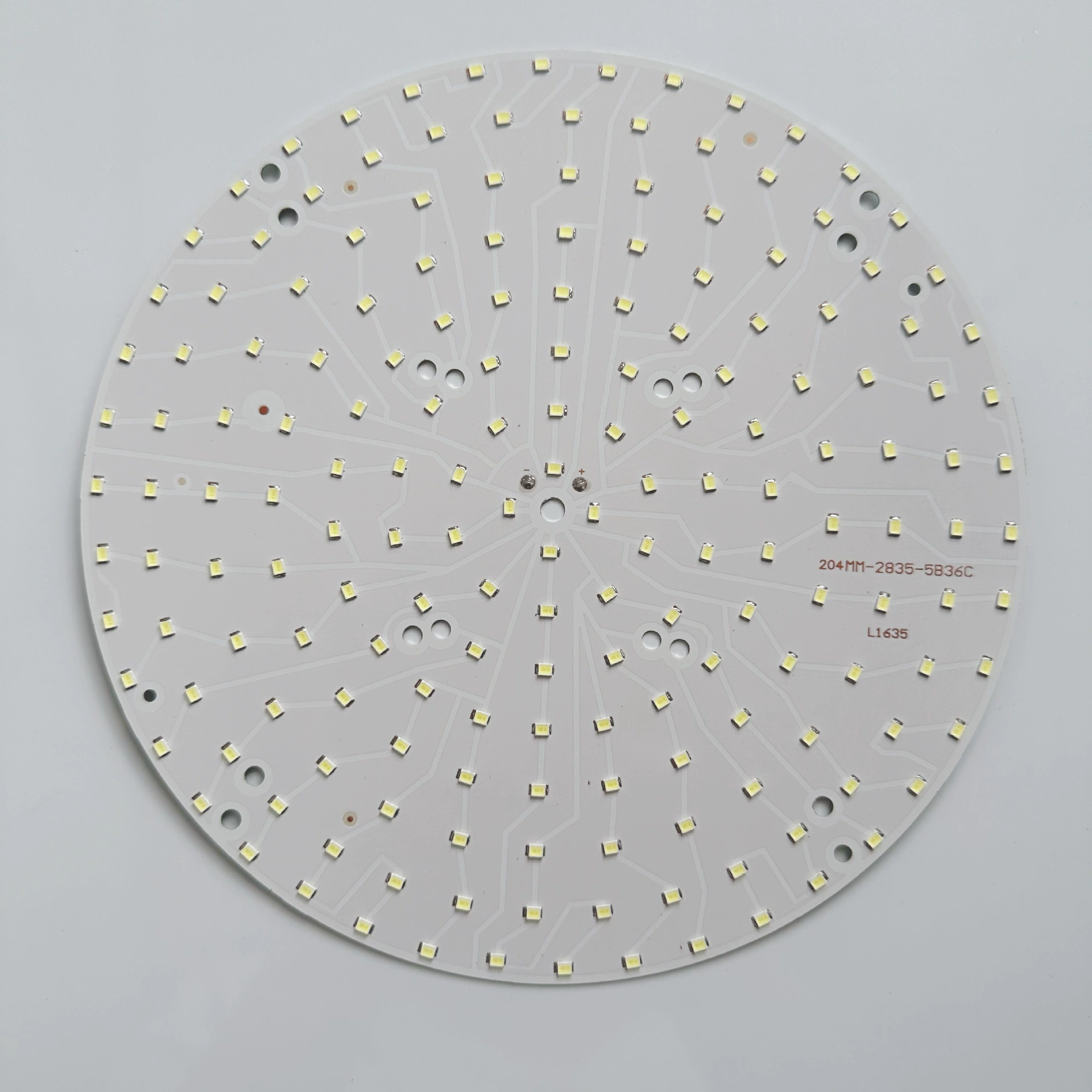 Плоская лампа без рамки алюминиевая подложка Светодиодная панель 204MM-2835-5B36C