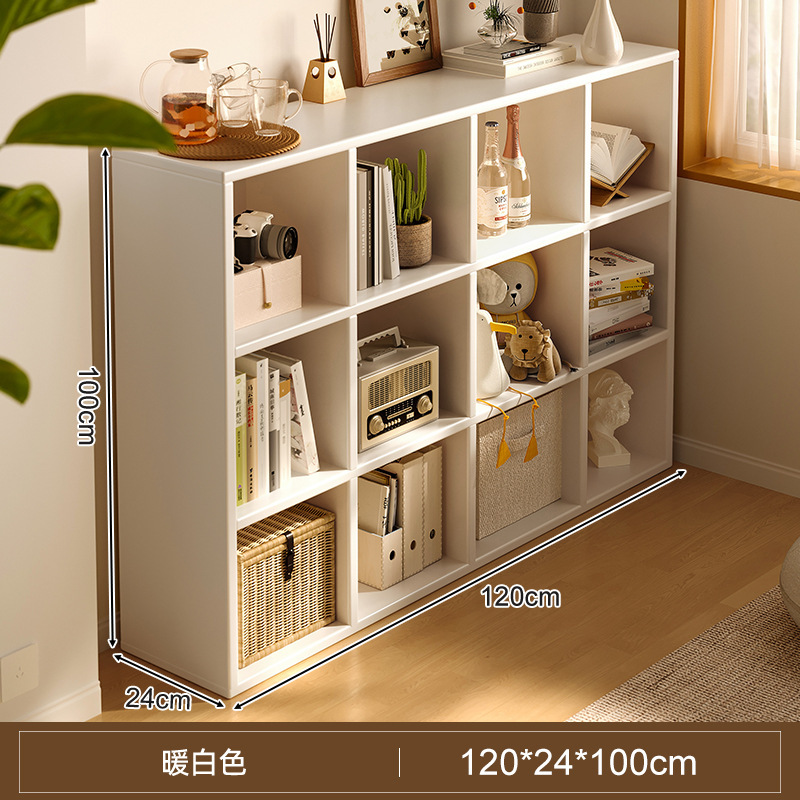 Estante de estantería Gabinete de rejilla de piso a techo Sala de estar Gabinete simple Gabinete de almacenamiento de libros multicapa Librería de lectura