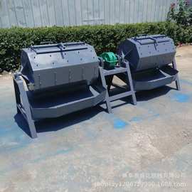 2000升电动滚筒抛光机 五金件去毛刺抛光机参数 研磨除锈机图片