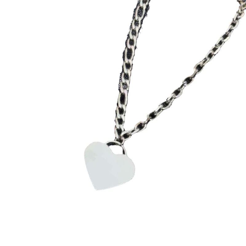 Stainless steel tag custom lettering blank listing cross-border foreign trade New pendant advertising listing factory wholesale