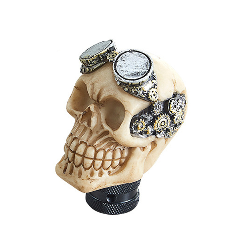 accesorios de modificación de automóviles cabeza de marchas personalidad cabeza de manija fantasma varilla de cambio de marchas bola de mano al por mayor image 44