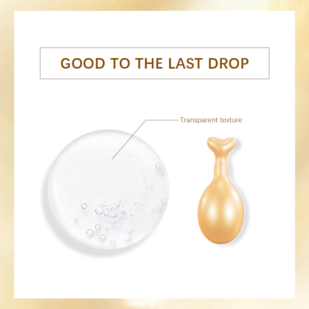 carina 90 kapslar retinol gyllene ljusa linjer uppstramande ansiktsskönhet hudvård mjuk essens_voghion.com