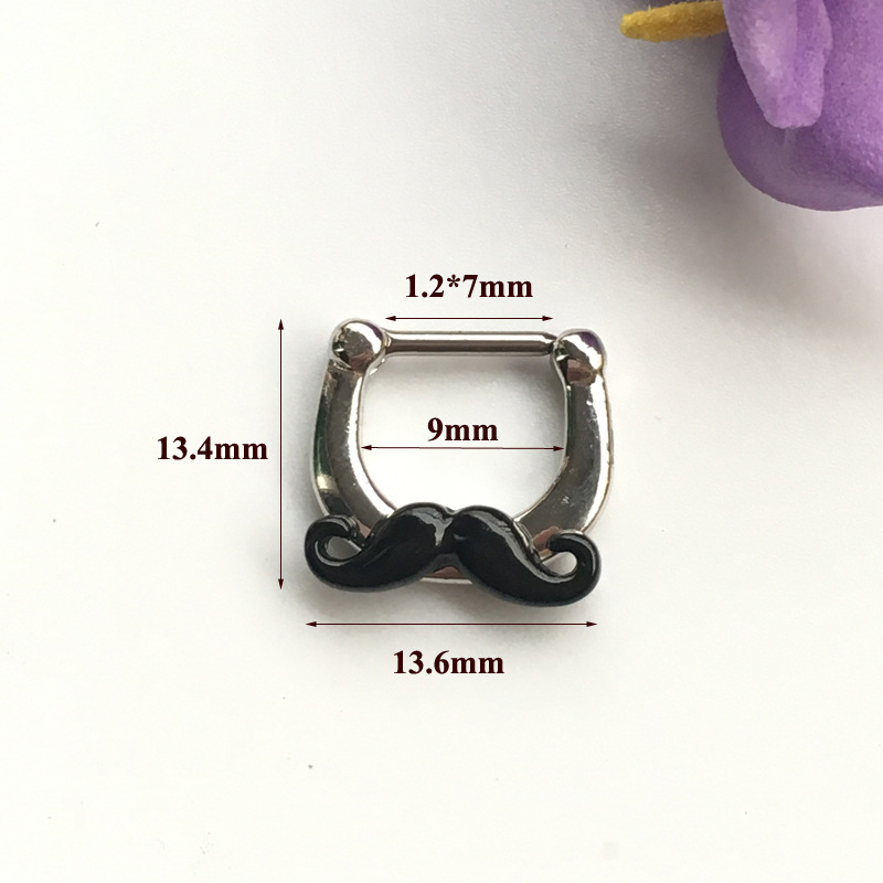 Septum Piercing Ring Für Paare Modischer Nasenschmuck_voghion.com