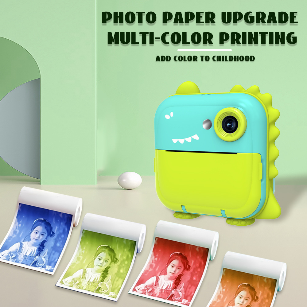 Cross-border Q5 Polaroid para niños adorable mini niño impresión térmica de alta definición regalos de cámara digital