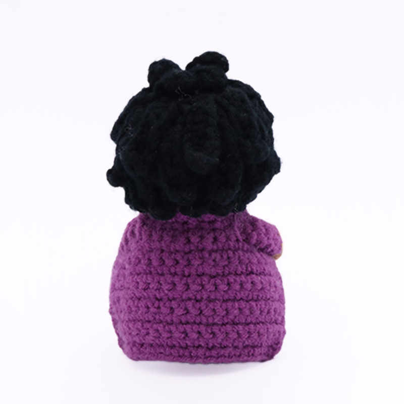 跨境Prince Emotional Support CrochetKeychain针织毛线玩偶成品|undefined