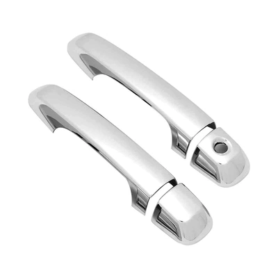 Suitable for 10-23 Toyota bullying Prado door bowl handle decoration door protection anti-scratch protection stickers (Other Automotive Exterior Supplies) - two-door-version-single-hole-plating