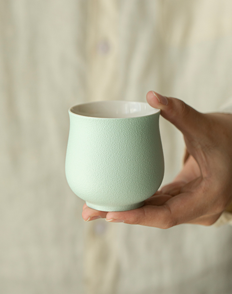 Piccola tazza da caffè in ceramica latte stile macaron_voghion.com