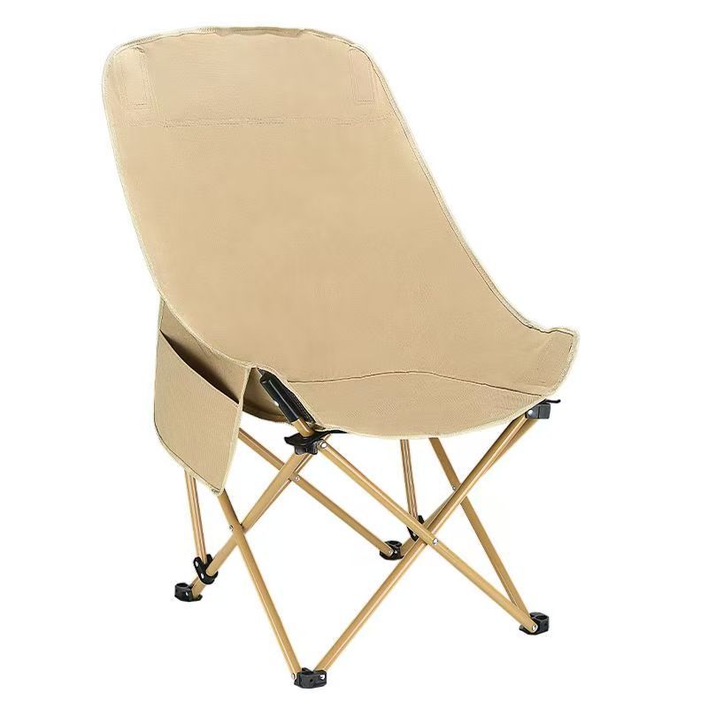 Silla de luna silla plegable silla de camping silla de pescado con respaldo alto silla de playa con respaldo alto silla de picnic silla de dibujo transfronteriza