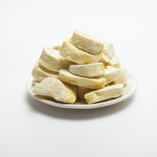 Dried Durian in Original Slices, Thailand's Golden Pillow Variety, Factory Wholesale, Bulk Pack, Full Carton Net Weight, Edible Durian Dried Fruit