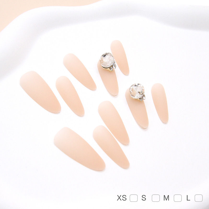 Uñas postizas removibles hechas a mano con forma de ojo de gato, manicura, uñas cortas de Ballet, tamaño dividido, uñas usables, 10 piezas, venta al por mayor